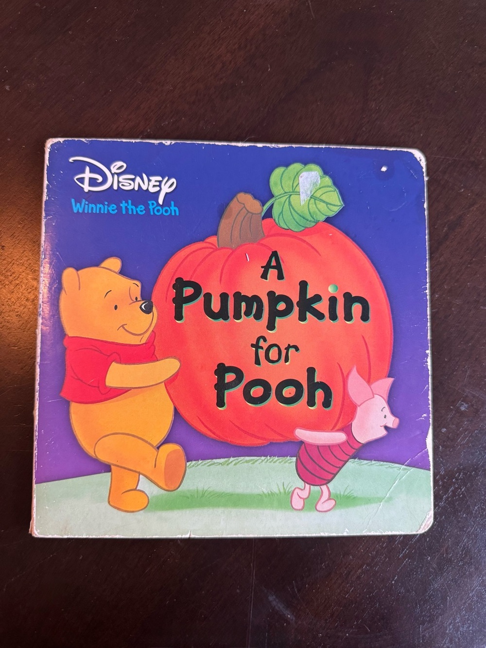A Pumpkin for Pooh Book Vintage 2002 Disney Winnie The Pooh